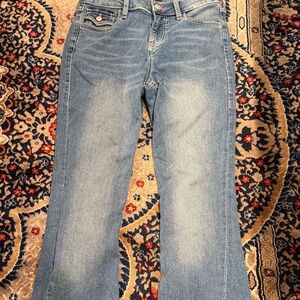 True Religion Light Blue Flare Jeans